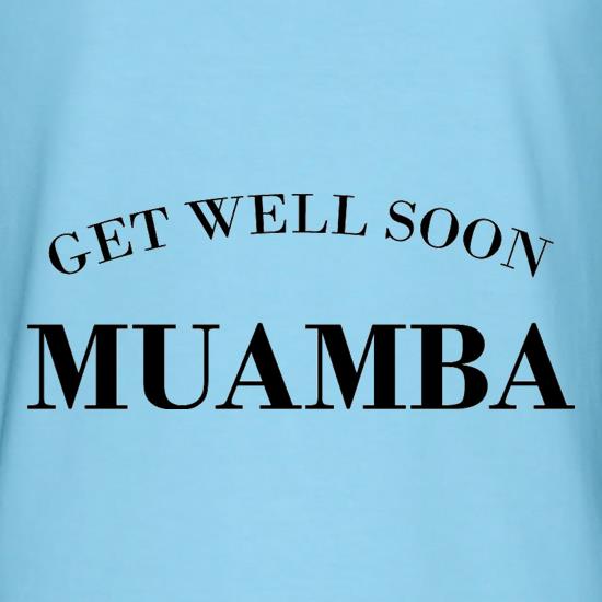 Get Well Soon Muamba t shirt